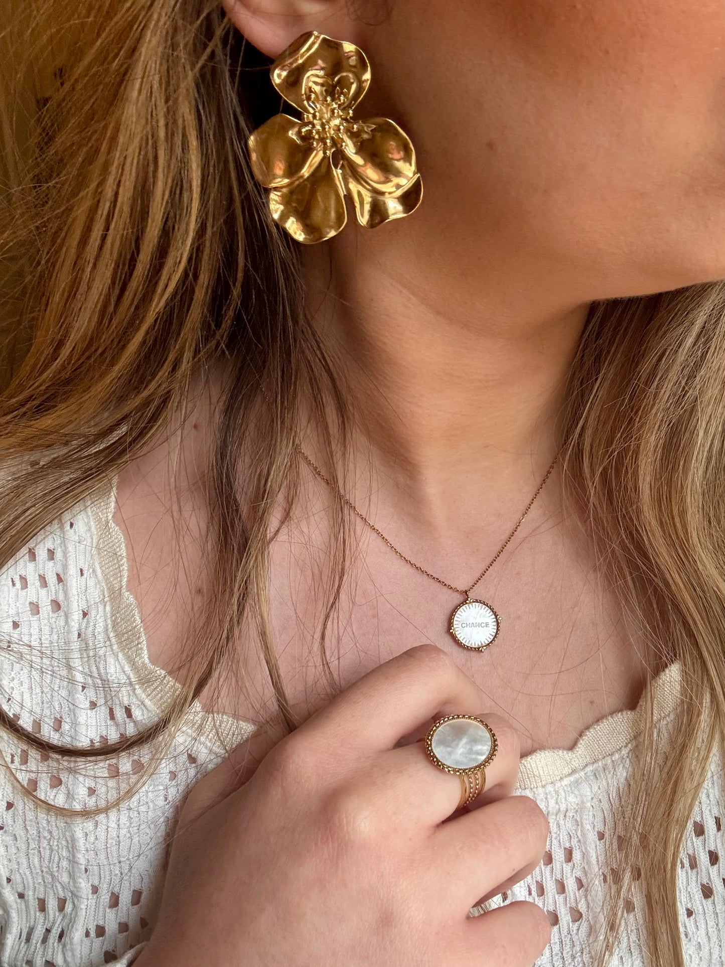 Boucles d'oreilles Honorée