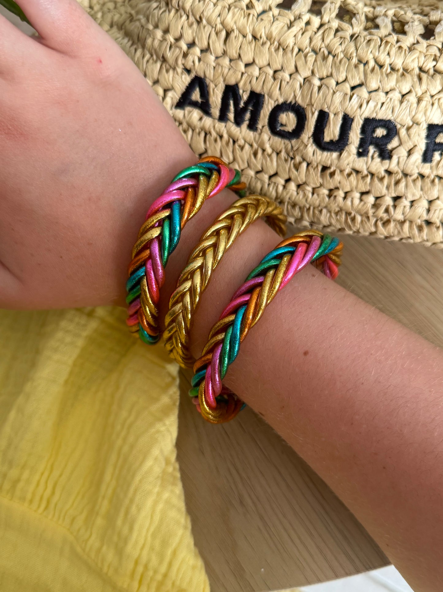 Bracelet jonc bouddhiste Jadia