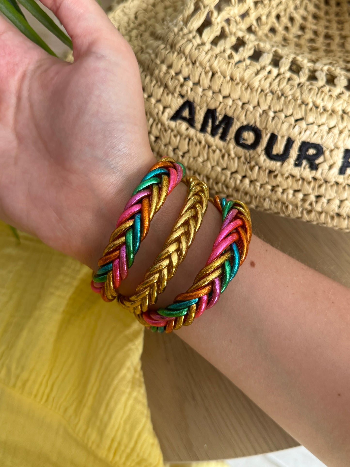 Bracelet jonc bouddhiste Jadia