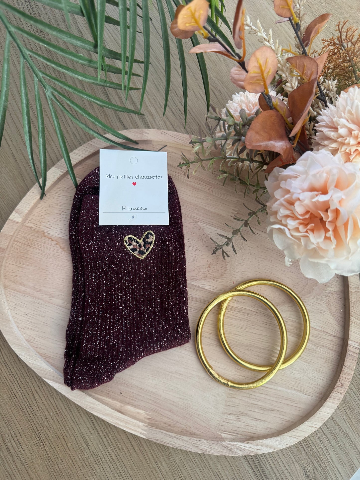 Chaussettes à paillettes