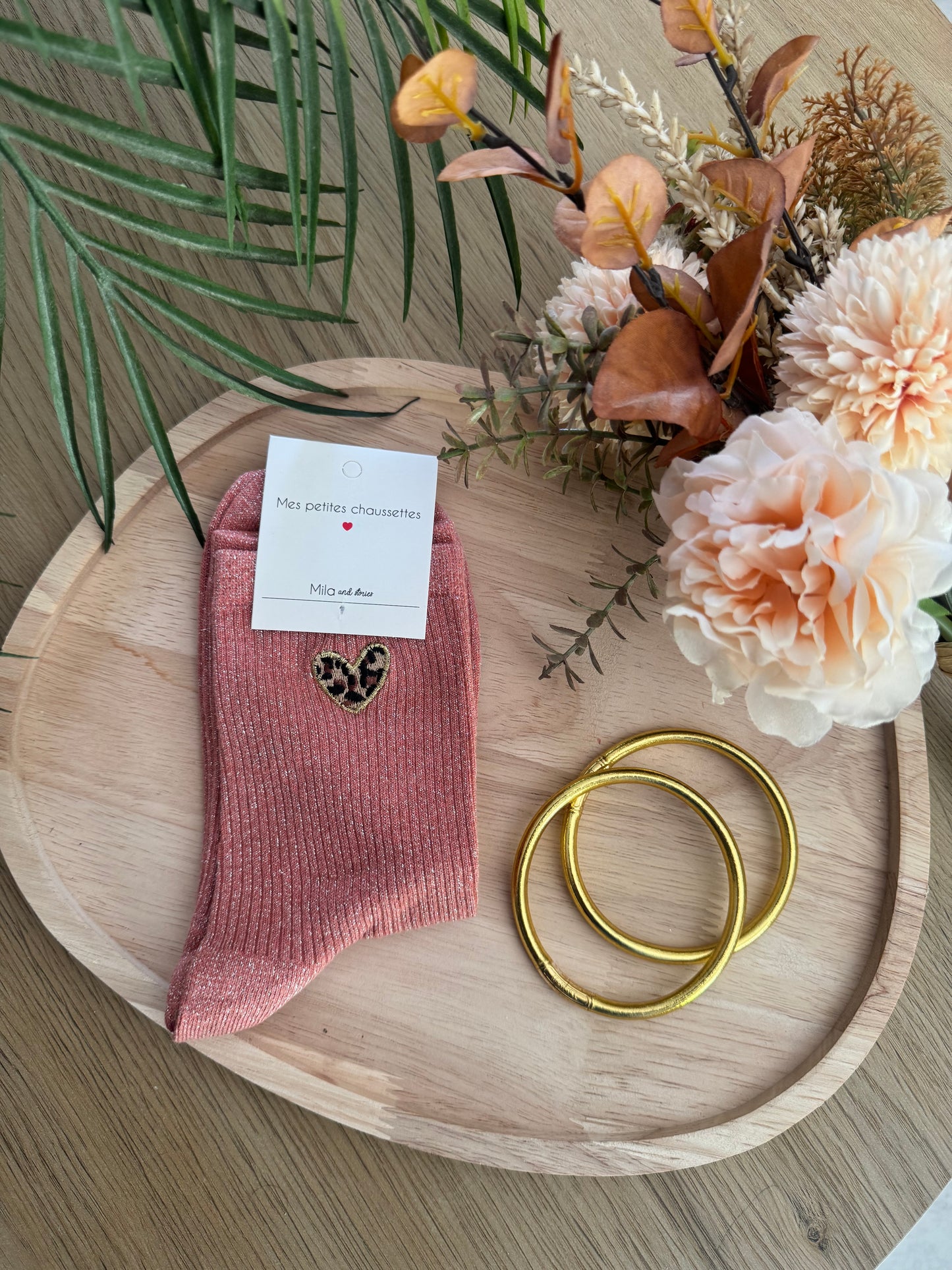 Chaussettes à paillettes