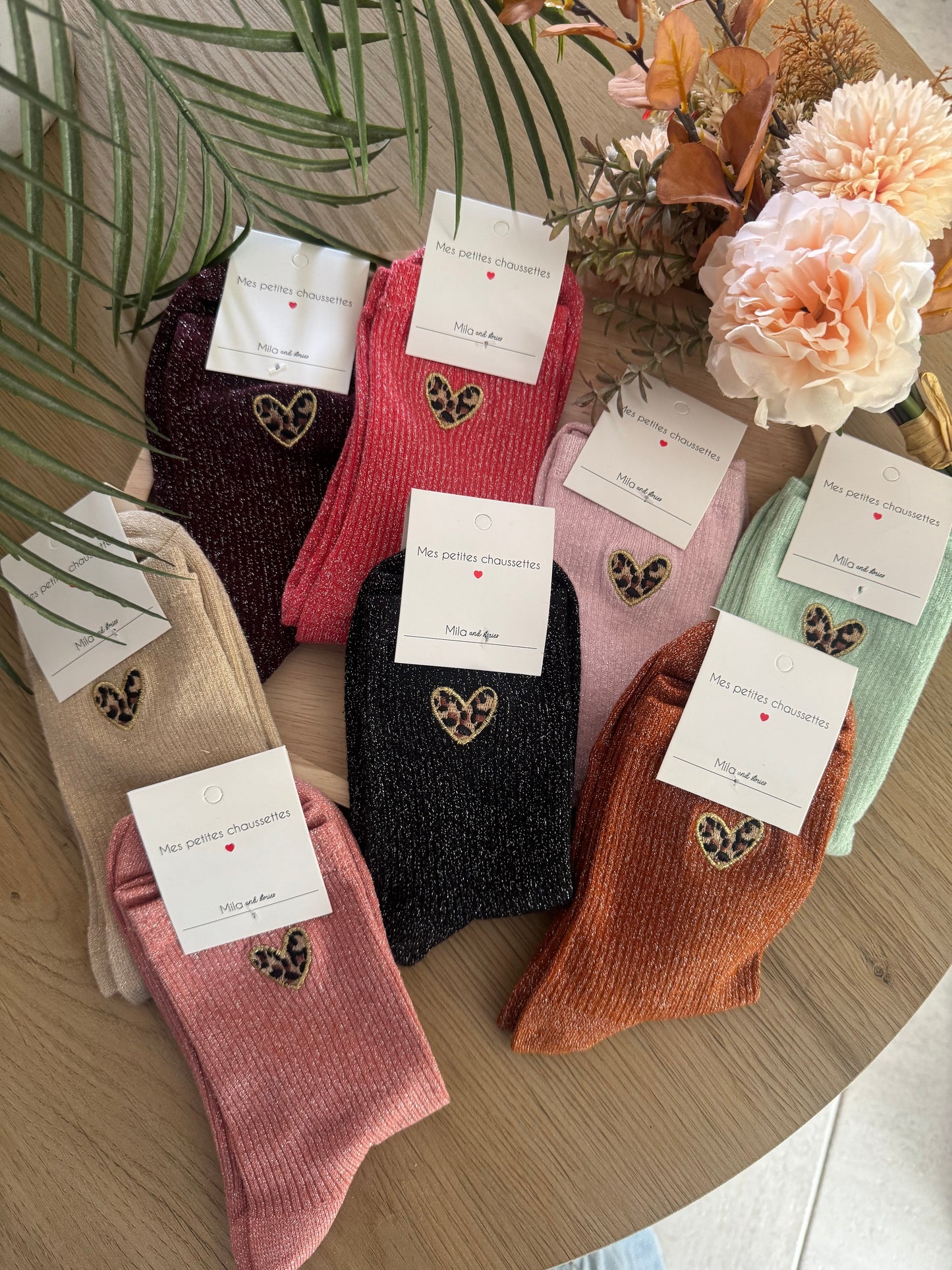 Chaussettes à paillettes