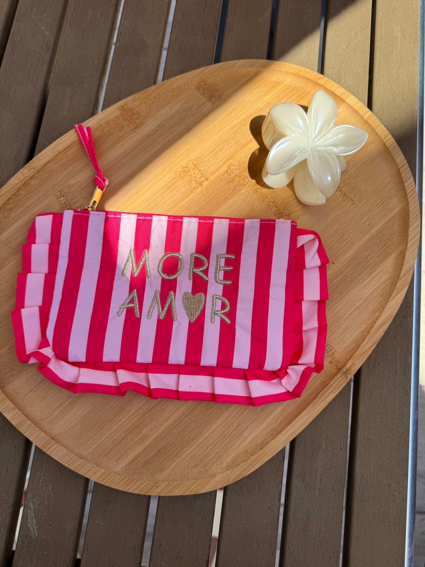 Pochette More Amor rose