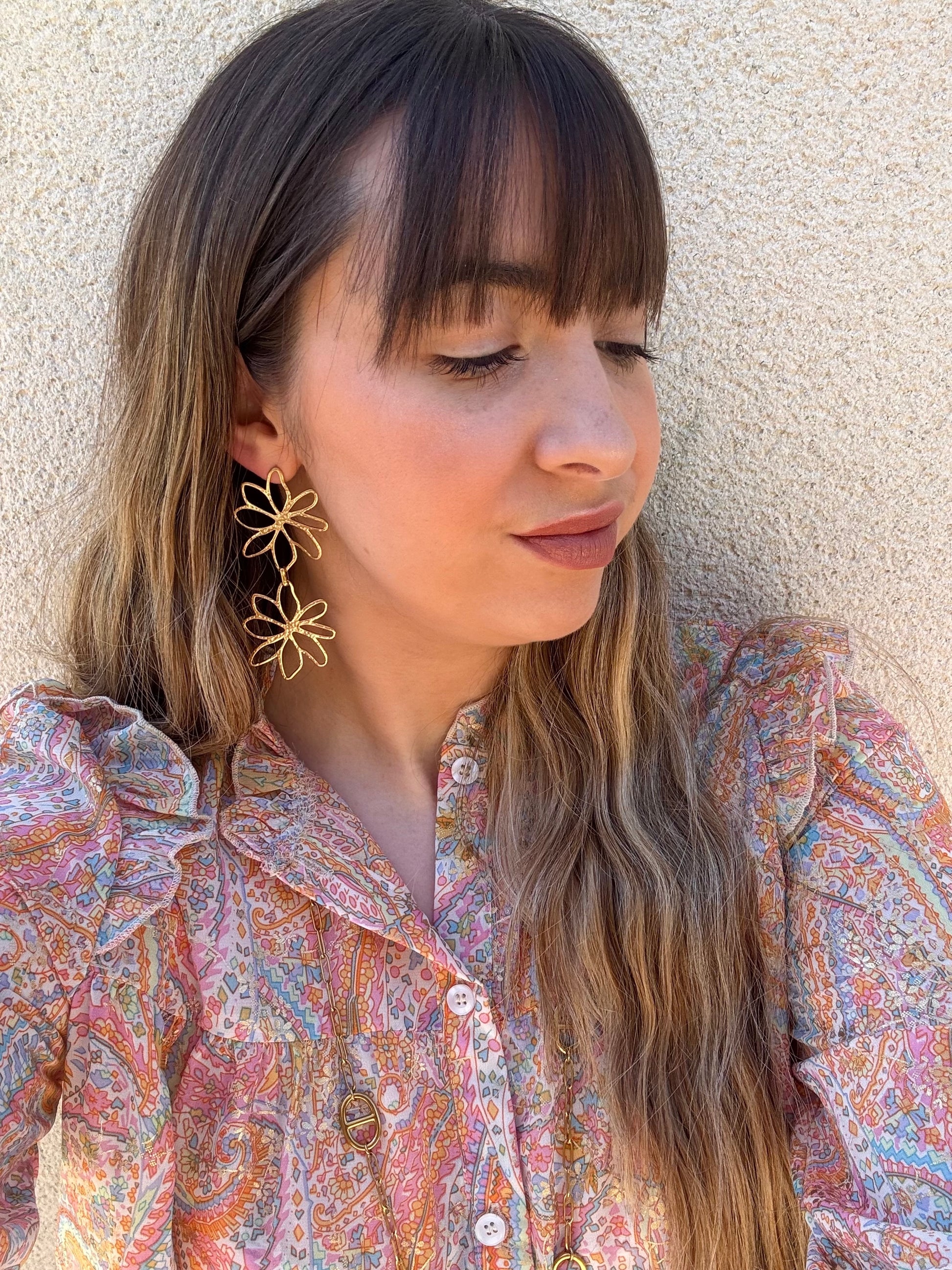 Boucles d'oreilles Daphné