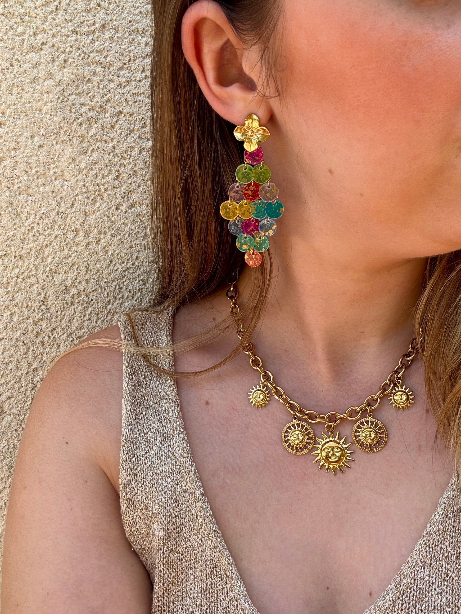 Boucles d'oreilles Tressia