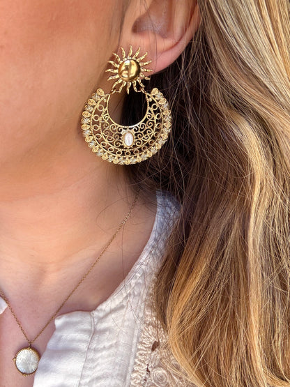 Boucles d'oreilles Leïla
