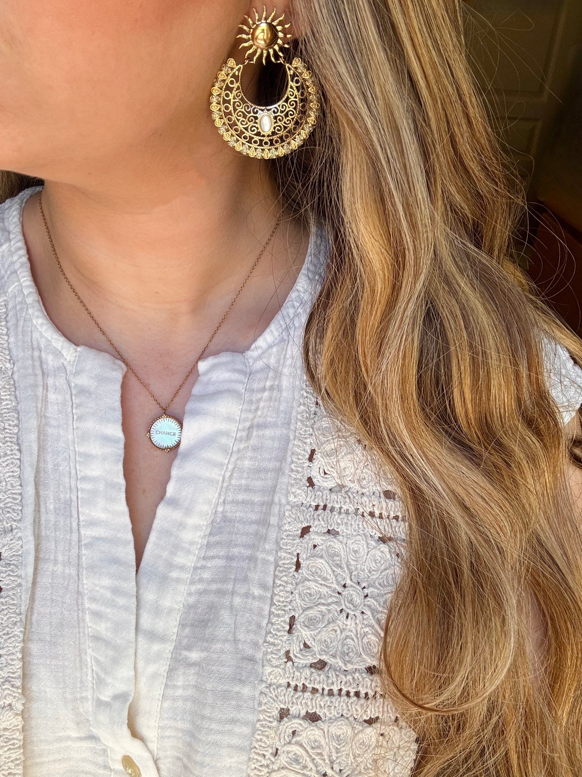 Boucles d'oreilles Leïla