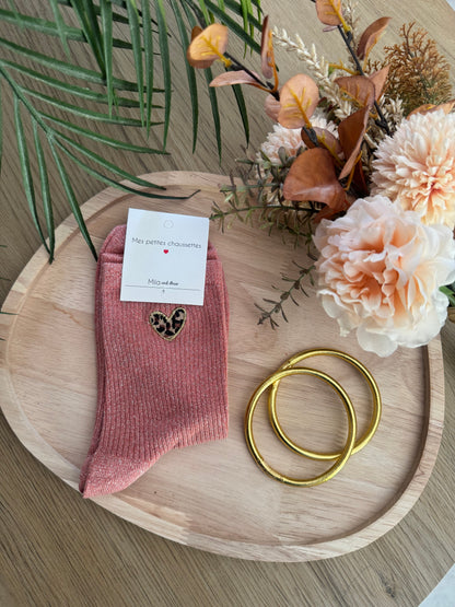 Chaussettes à paillettes 