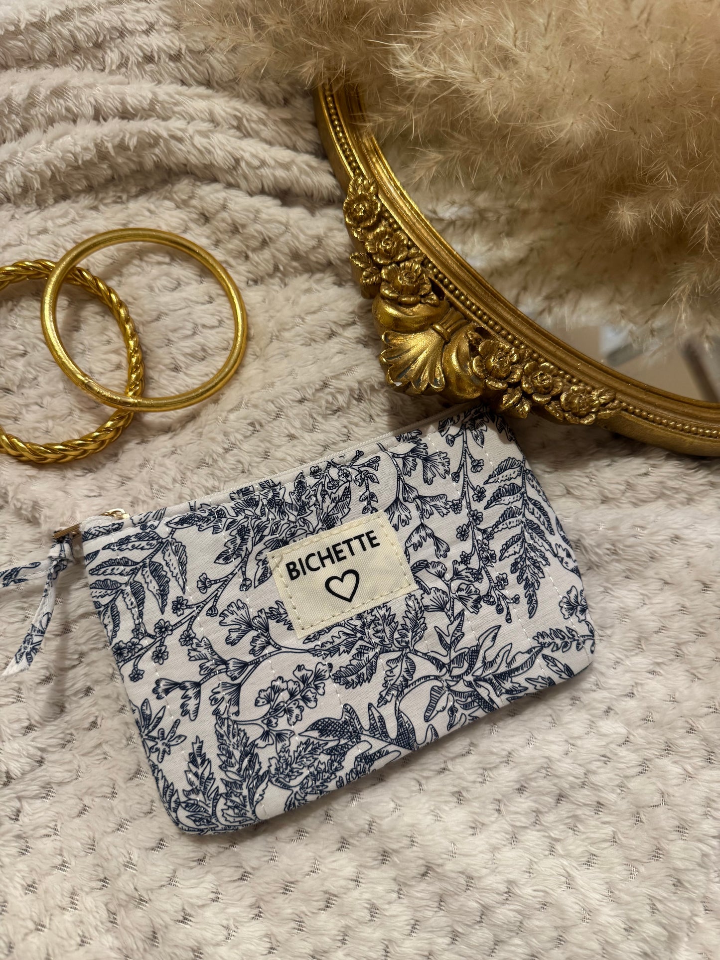 Pochette bleue Bichette
