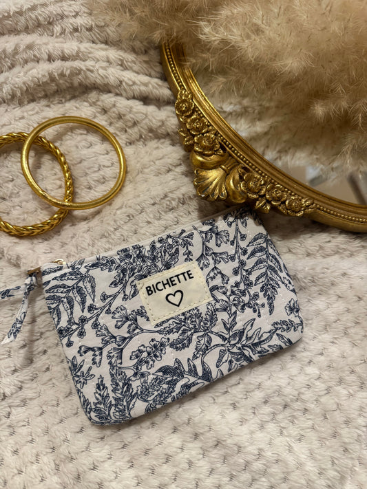 Pochette bleue Bichette
