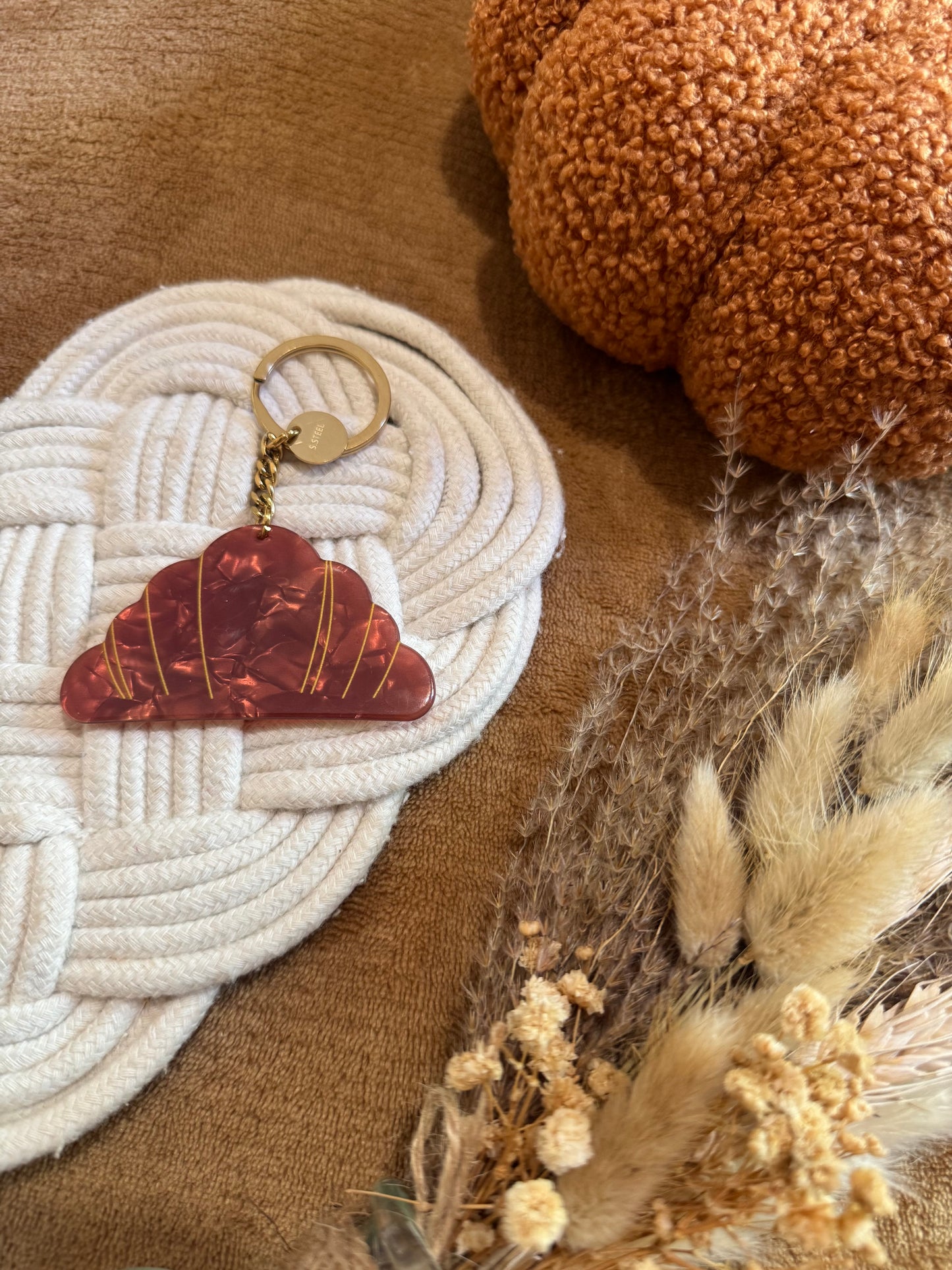 Porte-clé croissant