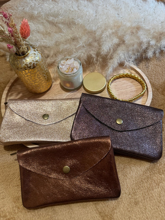 Porte-monnaie en cuir